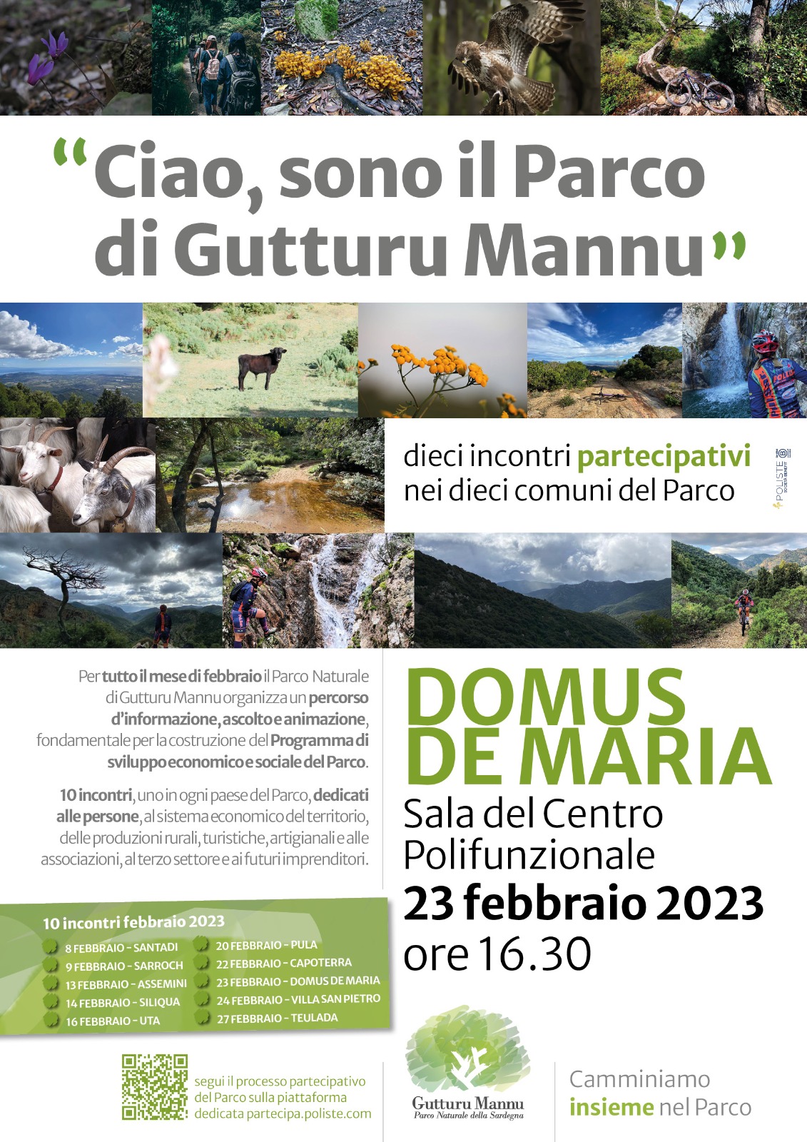 Gutturu mannu. parco naturale della sardegna