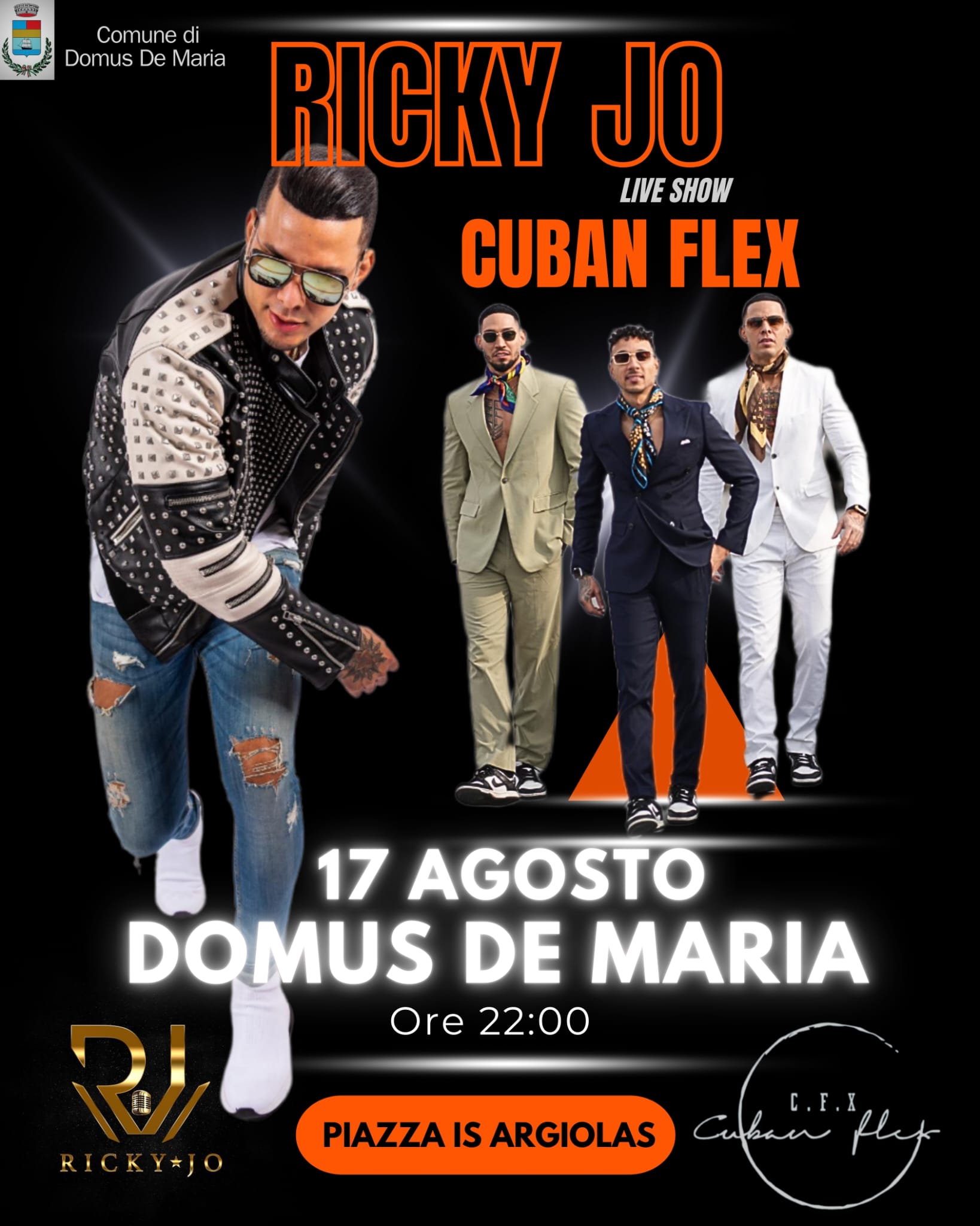 Ricky Jo con i Cuban Flex a Domus de Maria!