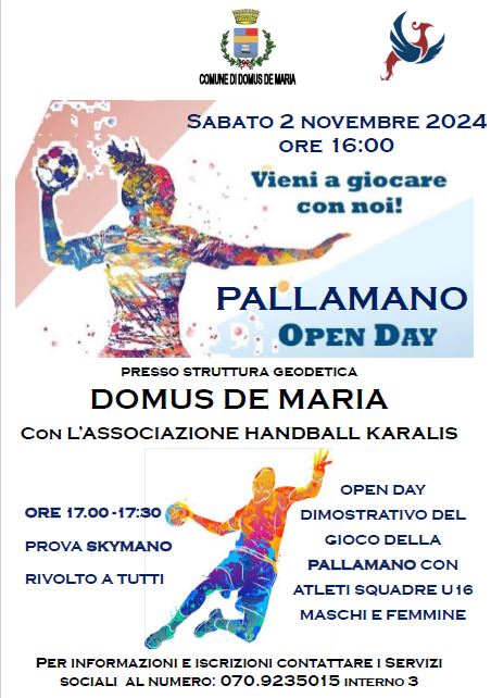 Open Day Pallamano e Skymano