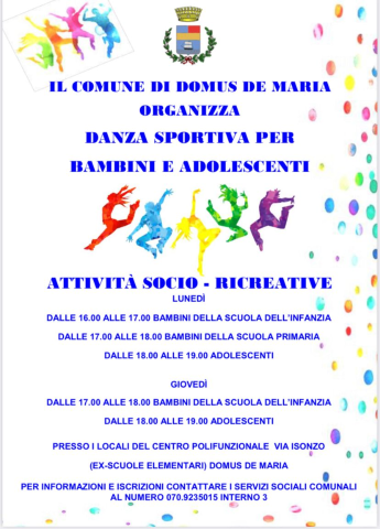 Danza sportiva per bambini e adolescenti! 